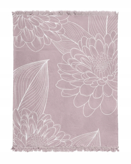 Prikrývka na posteľ - Darymexová prikrývka bavlny 200 x 150 cm béžová, biela