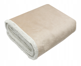 Prikrývka na posteľ - Domarex KOC MikrofiBra 200 x 150 cm odtiene červenej