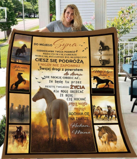 Prikrývka na posteľ - Migunica Migunica Mignica 200 x 150 cm odtiene hnedej, zlatá