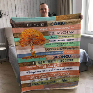 Prikrývka na posteľ - Migunica Migunica Mignica 200 x 150 cm béžová, viacnásobná farba