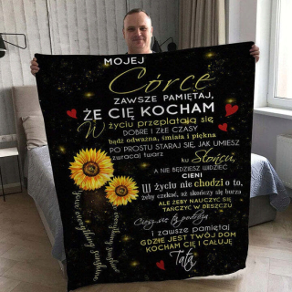 Prikrývka na posteľ - Migunica Migunica Mignica 200 x 150 cm Čierna, shairs Youre