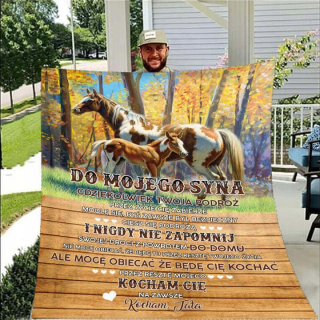Prikrývka na posteľ - Migunica Mignica Migniania 200 x 150 cm odtiene hnedej, odtiene žltej