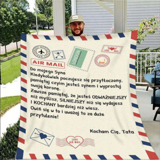 Prikrývka na posteľ - Migunica Migunica Mignica 200 x 150 cm biela, viacnásobná zaťažená