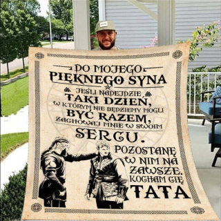 Prikrývka na posteľ - Migunica Migunica Mignica 200 x 150 cm Beige, čierna