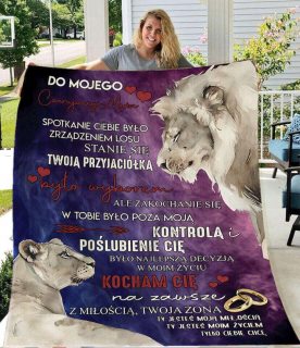 Prikrývka na posteľ - Deka Migunica mikrovlákno 200 x 150 cm odtiene fialovej, viacfarebná