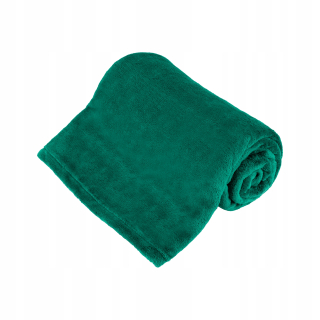 Prikrývka na posteľ - Polárna prikrývka Teesa 200 x 150 cm odtiene zelenej