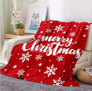 Prikrývka na posteľ - Fleece prikrývka 150x200 cm Vianoce