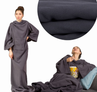 Prikrývka na posteľ - Froster Polar prikrývka 145 x 205 cm odtiene šedej