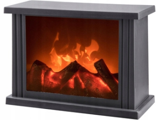 Lampáš, svietník - LED ohnisko s plameňom pre starých rodičov