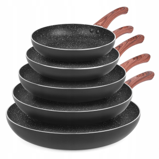 Panvica - Sada 5 panvíc tadar prego Ø 20/22/24/26/28 cm