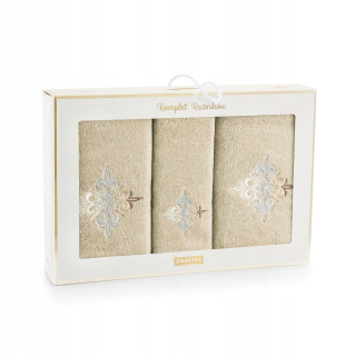 Sada uterákov 3 ks praline-5713 Doltex