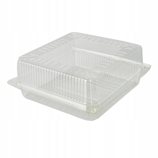 Jednorazový riad - Nádobový box, balenie tort, 50 ks. 2L svadobné hostie