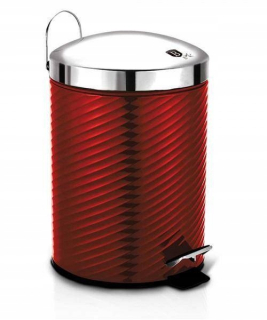 Odpadkový kôš - Kôš 12 l Metallic Line Burgundsko Edition BH/6423