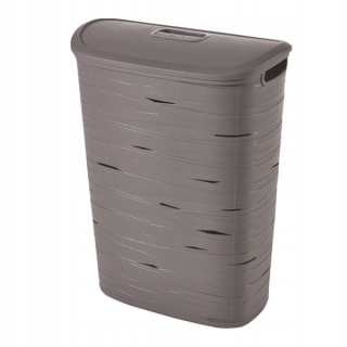 Kôš na prádlo - Zlučovacia stuha 49 l Grey Lingerie Basket