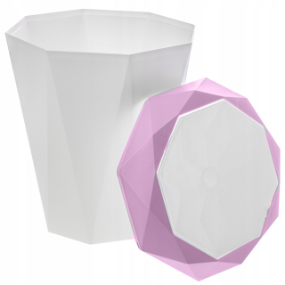 Odpadkový kôš - Kôš na odpadky pre kúpeľňu Geometric