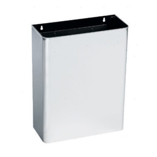 Odpadkový kôš - Otvorený košík vyrobený z nehrdzavejúcej ocele. Vandal