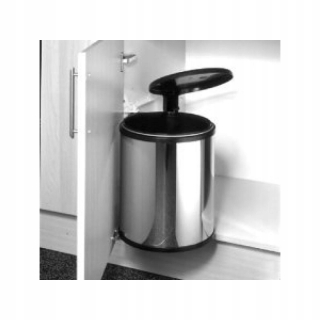 Kadový kôš 15L Brabantia de luxe striebro