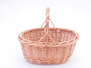Kôš, košík - Veľkonočný kôš (oválne/25 cm)