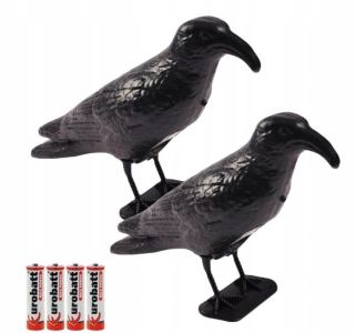 Kruk Pigeon Bird Repeller so zvukom 2x + AA