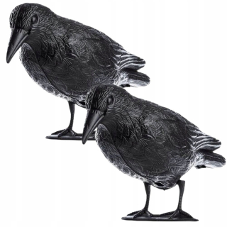 Raven Bird Repeller Pigeon Starlavs pre vtáky 2x