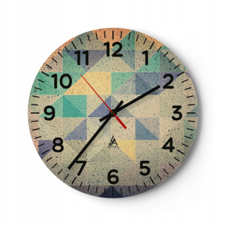 Hodiny - Nástenné hodiny Arttor odtiene sivej 30cm