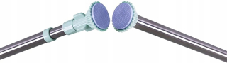 Prt Curtain Telescopic Prt, sprcha záclonových závesov