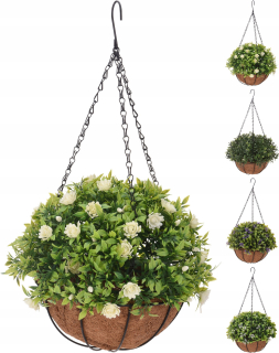 Kvetina v kvetináči 50cm k zaveseniu