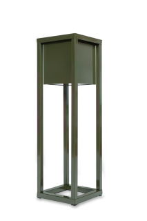 Stojan na kvety - Kvetinový pôdne kov kovový stojan 50 cm vysoké