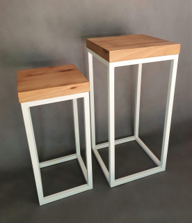 Stojan na kvety - Kvetinový Loft Beech Medium Industrial Stand 30/60