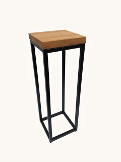 Stojan na kvety - Kvetinový Loft Oak Big Industrial stojan 24