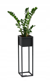 Stojan na kvety - Kvetinový loft metal pot stojan na kvety 70cm
