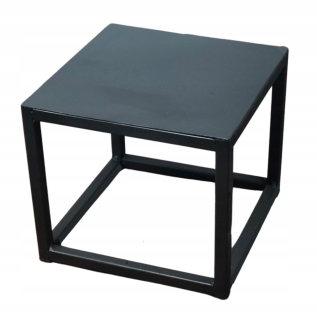 Stojan na kvety - Kvetinový potiahneme black metalovú 20cm