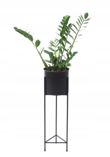 Stojan na kvety - Fiori 70cm kovový kvetinový Black Loft Hit