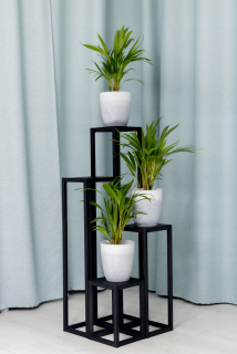 Stojan na kvety - Kvetinový stojan loft kovový 105cm výrobca