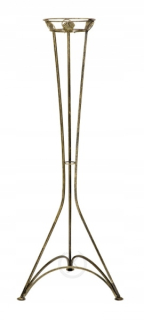 Stojan na kvety - Kvetinový stojan na kvety kovové strieborné 130cm