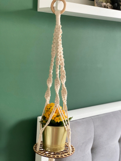 Stojan na kvety - Kvetinový Makrama Boho Style