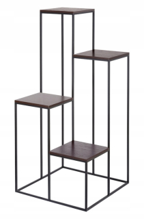 Stojan na kvety - Kovový stojan na 4-KA Kvety 112cm