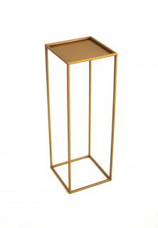 Stojan na kvety - Kvetinový kovový stojan 130 cm Golden Loft 1363-1313