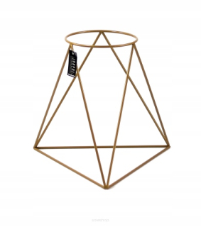 Stojan na kvety - Kvetinový kovový stojan 40 cm Golden Loft 1533/4