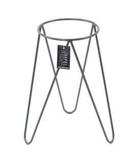Stojan na kvety - Kvetinový kovový stojan 45 cm Gray Loft 1341