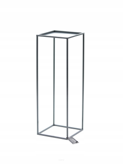 Stojan na kvety - Kvetinový kovový stojan 70 cm Gray Loft 1363/7