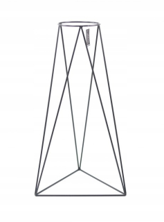 Stojan na kvety - Kvetinový kovový stojan 90 cm Gray Loft 1533/9
