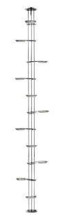 Stojan na kvety - Kvetinový chróm (273cm) Versanis 6D