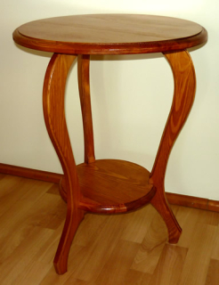 Kvetinové posteľné 60 cm drevo 202907