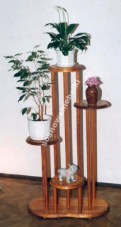 Kvetinové lôžko 100 cm drevo 202907