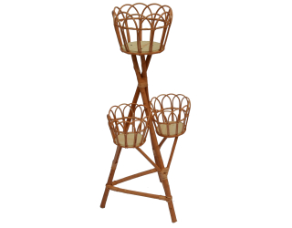 Stojan na kvety - Prútený kvetinový stojan Wicker Výrobca EXTRA