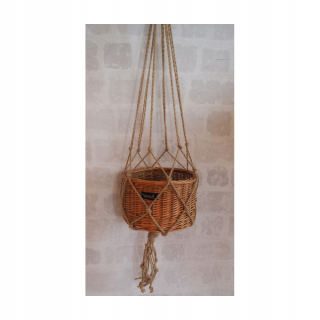 Stojan na kvety - Prútený kvetinový záhon (plný / 25 cm)