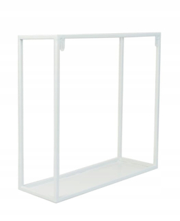Stojan na kvety - Kvetinový visí loft 40cm 581 biely