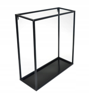 Stojan na kvety - Kvetinový visí loft 40cm 581 čierna