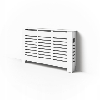 Kryt chladiča MDF 128 x 82 cm biely